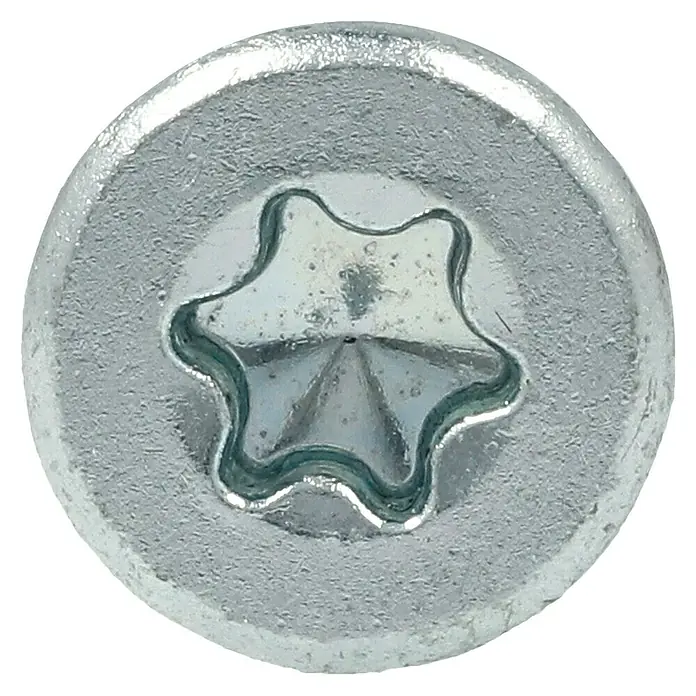 Profi Depot Spanplattenschraube VZ - Ø x L: 4,5 x 45 mm, 200 Stk., Verzinkt - Detailaufnahme