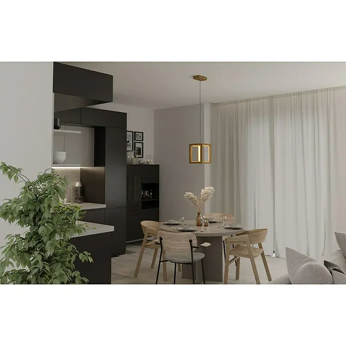 Spotlight LED-Pendelleuchte - Höhe: 120 cm - Stimmungsaufnahme