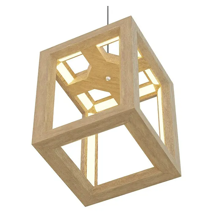 Spotlight LED-Pendelleuchte - Höhe: 120 cm - Diagonale Ansicht