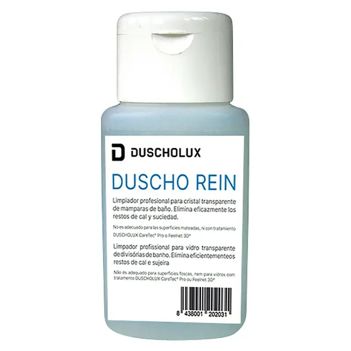 Duscholux Limpiamamparas Duscho Rein - 100 ml, Apto para: Mamparas de ducha - Vista frontal