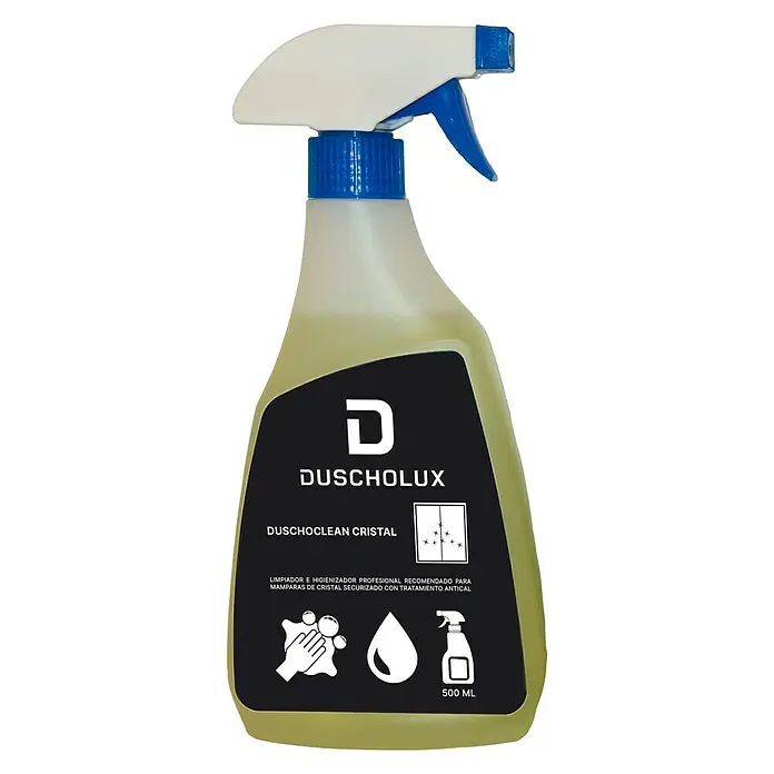 Duscholux Limpiamamparas Duschoclean - 500 ml, Apto para: Mamparas de ducha - Vista frontal
