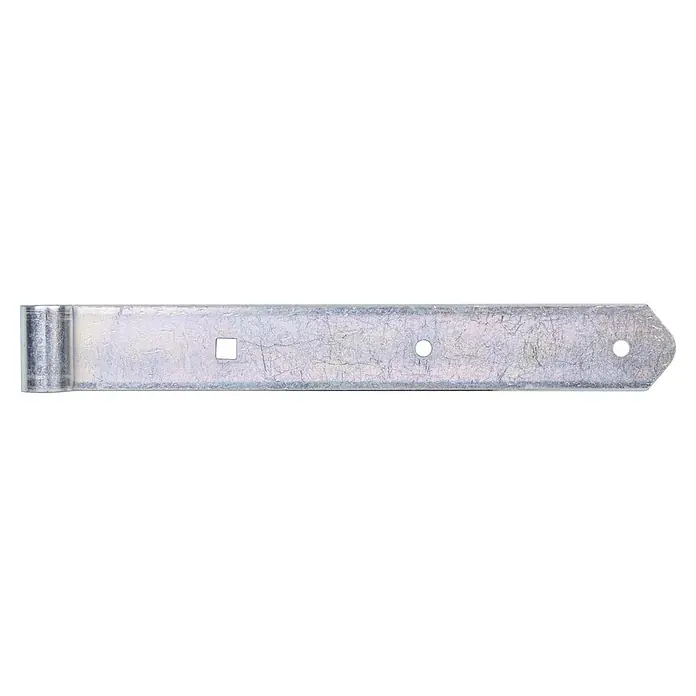 Stabilit Pernio bisagra - L x An: 300 x 40 mm, Espesor: 5 mm, Zincado - Vista frontal