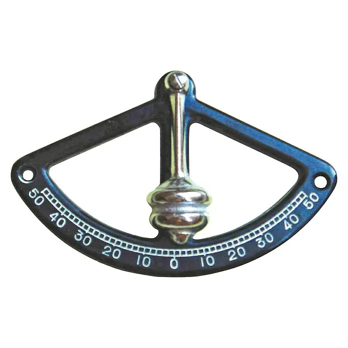 Clinómetro - An x Al: 140 x 66 mm, Plástico - Vista descendente