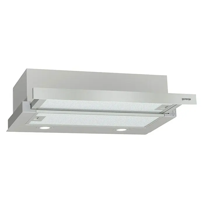 Gorenje Podgradna kuhinjska napa TH62E4X - Maksimalni protok zraka: 450 m³/h, D x Š x V: 30 x 60 x 17 cm - Dijagonalni pogled