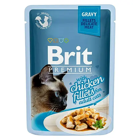Brit Premium Comida húmeda para gatos Adultos