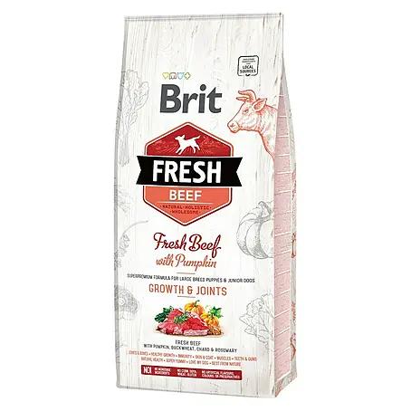 Brit Fresh Pienso seco para perros Junior L