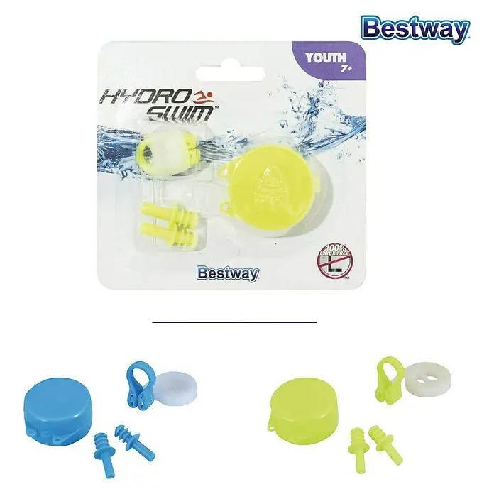 Bestway Tapones para los oídos y pinza nasal - Específico para: Niños a partir de 7 años - Vista frontal