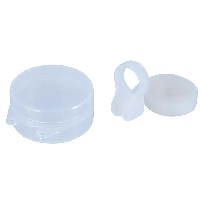 Bestway Pinza nasal - Azul/Blanco, Silicona - Vista angular