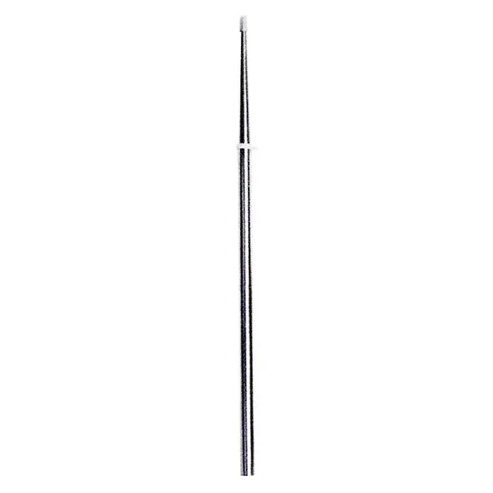 Asta de bandera - Altura: 60 cm, Diámetro: 20 mm, Acero inoxidable - Vista frontal