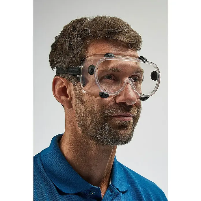 Wisent Schutzbrille - Transparent, Mit Ventil - Anwendungsbeispiel
