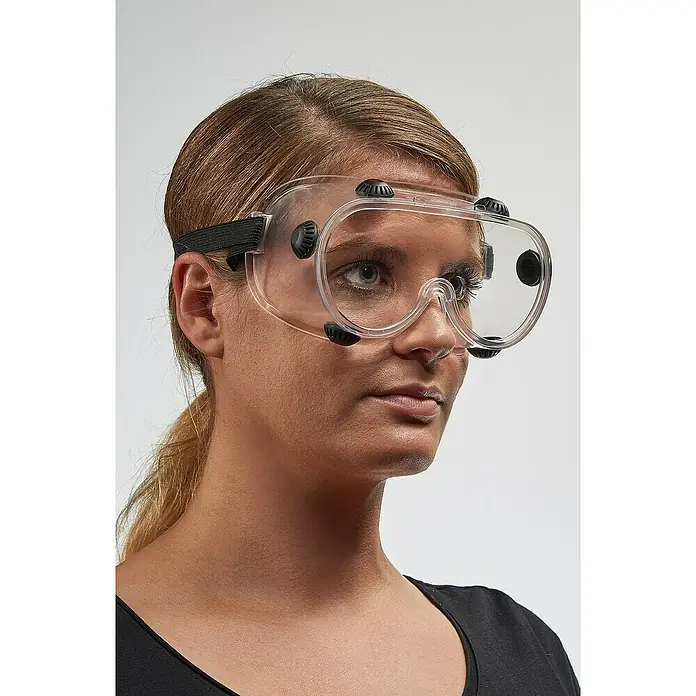 Wisent Schutzbrille - Transparent, Mit Ventil - Anwendungsbeispiel