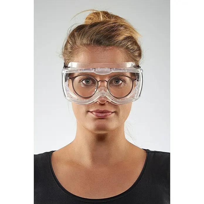 Wisent Schutzbrille - Transparent, Indirekte Belüftung - Anwendungsbeispiel