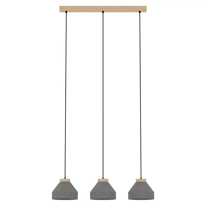 Spotlight Pendelleuchte Tristan - Höhe: 110 cm - Vorderansicht