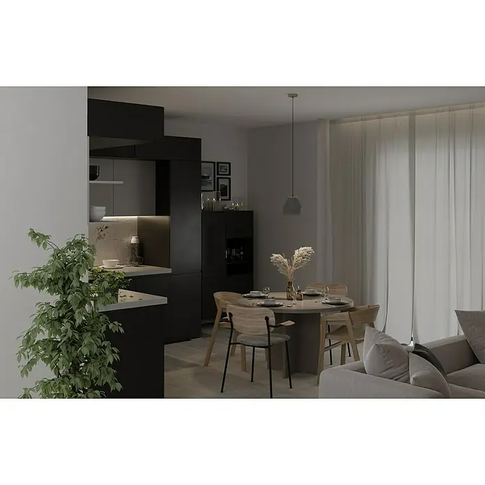 Spotlight Pendelleuchte Tristan - Höhe: 120 cm - Stimmungsaufnahme