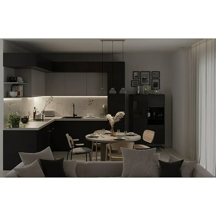 Spotlight Pendelleuchte Tristan - Höhe: 110 cm - Stimmungsaufnahme