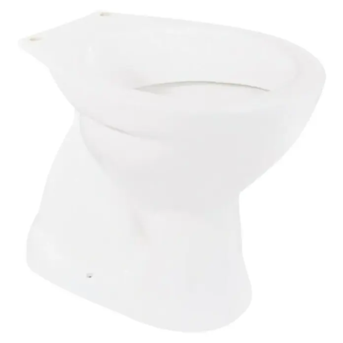 Laufen Stand-WC - WC Abgang: Senkrecht, Weiss - Diagonale Ansicht