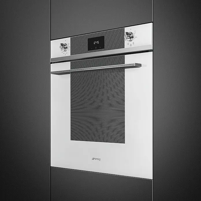 Smeg Horno empotrado SF6100VB1 - Número de tipos de calentamiento: 6 ud., Volumen horno: 70 l, Blanco - Foto ambiente