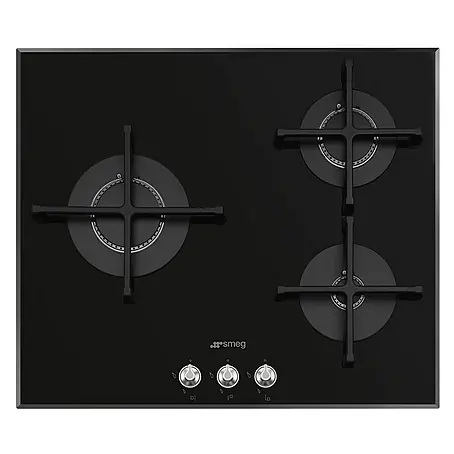 Smeg  Placa de cocción de cristal gas PV163N2