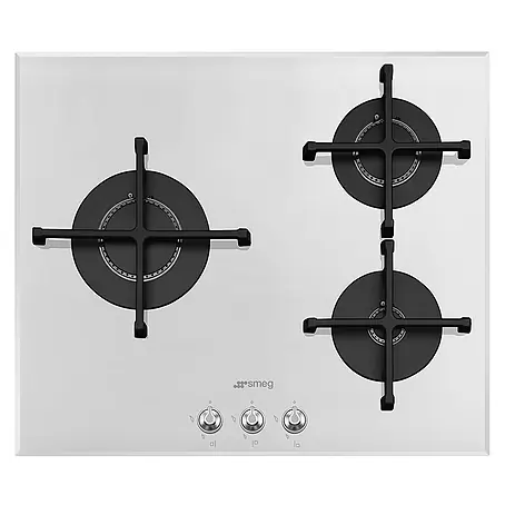 Smeg  Placa de cocción de cristal gas PV163B2