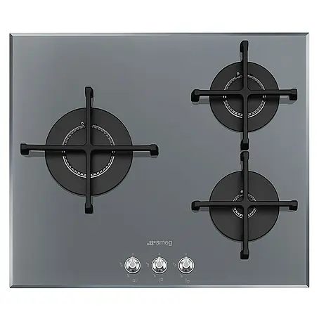 Smeg  Placa de cocción de cristal gas PV163S2