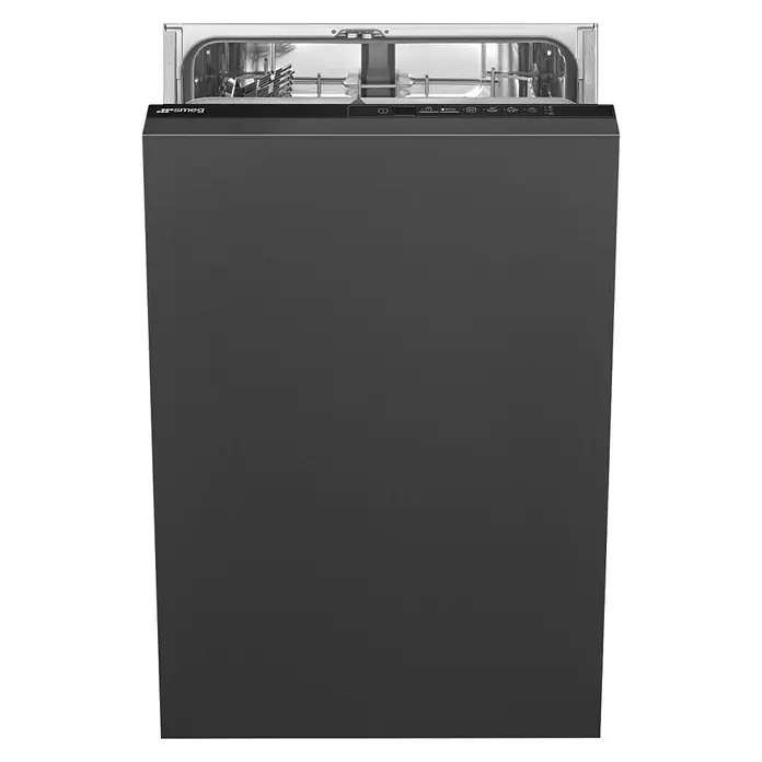 Smeg Lavavajillas integrable ST4512IN - Apto para: 9 cubiertos, 55 x 44,6 x 81,8 cm - Vista frontal