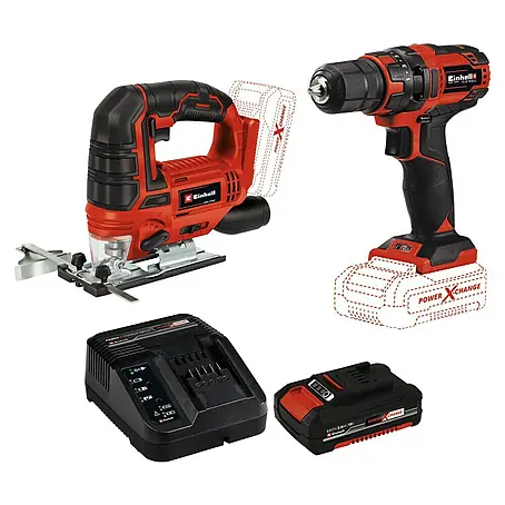 Einhell Power X-Change Maschinen-Set TC-TK 18/2