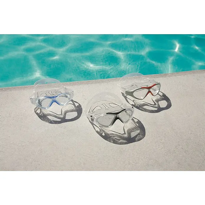 Bestway Gafas de natación Stingray - Específico para: Niños mayores de 14 años, Lentes ahumadas - Foto ambiente