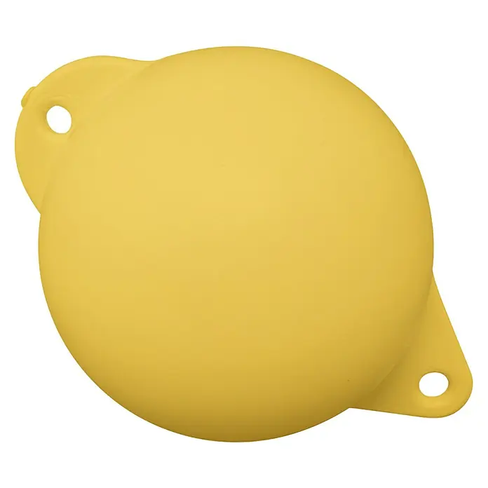 Markierungsboje - Durchmesser: 15 cm, Höhe: 20 cm, Gelb - Ansicht von oben