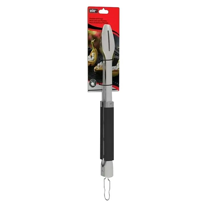 Weber Hvataljka za roštilj Precision - Duljina: 45,72 cm, Plemeniti čelik - Pogled sprijeda