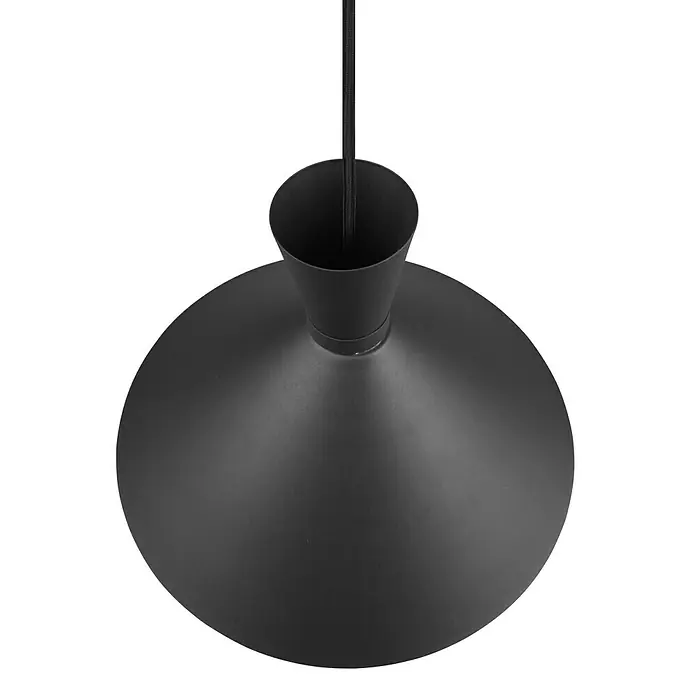 Reality Leuchten Pendelleuchte Enzo - 28 W, Schwarz matt, E27 - Detailaufnahme