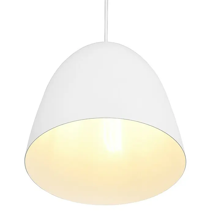 Reality Leuchten Pendelleuchte Tilda - 40 W, Weiß matt, E27 - Detailaufnahme