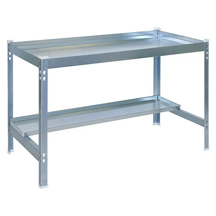 Simonrack Simongarden Mesa de cultivo - L x An x Al: 90 x 60 x 84 cm, Acero, Galvanizado - Vista angular