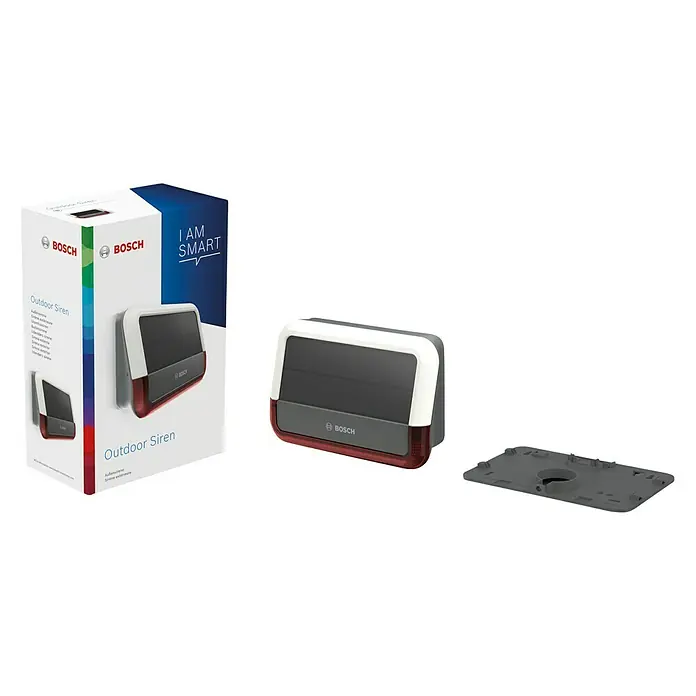 Bosch Smart Home Außensirene - 100 dB - Diagonale Ansicht