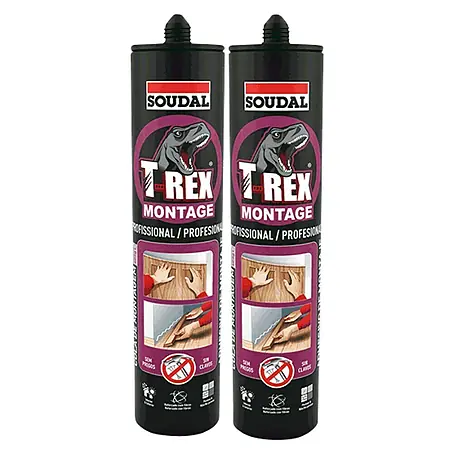 Adhesivo para montaje T-Rex Montage Profesional Pack