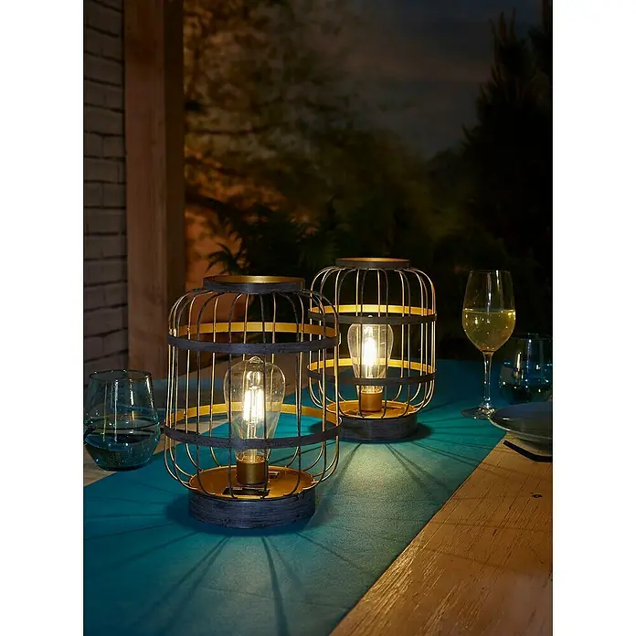 Luxform Solarlamp Cambridge - Breedte: 180 mm, Led - Sfeeropname