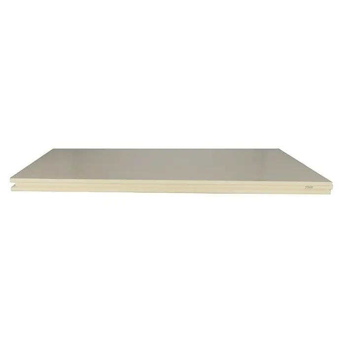 Iso De Luxe Warmte-isolerende isolatieplaat XPS - Dikte: 20 mm, Geëxtrudeerd polystyreen hardschuim (XPS) - Vooraanzicht