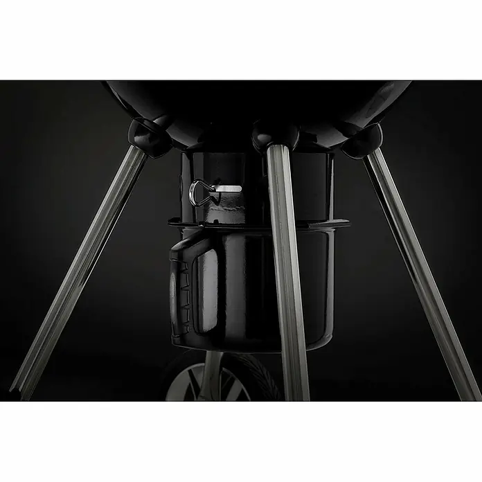 Napoleon Okrugli roštilj s poklopcem NK18K-LEG - Crne boje, Dimenzija rešetke za pečenje: Ø 47 cm - Detaljan prikaz