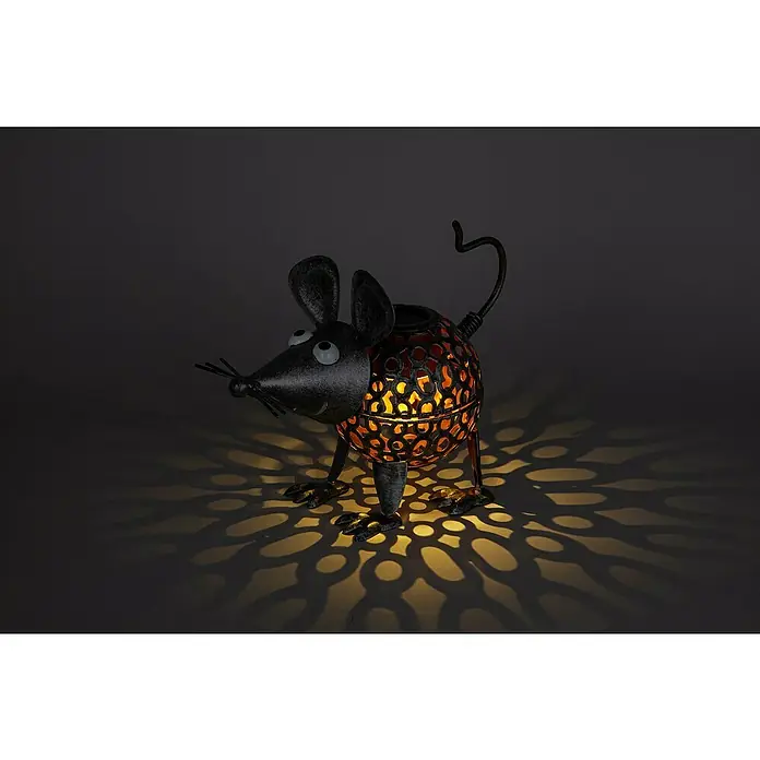 BAUHAUS Solarna svjetiljka - 22,5 x 11,5 x 16 cm, 1,2 V, Metal, S izvorom svjetlosti - Živopisni prikaz