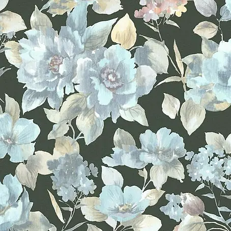 Papel pintado Flores fondo