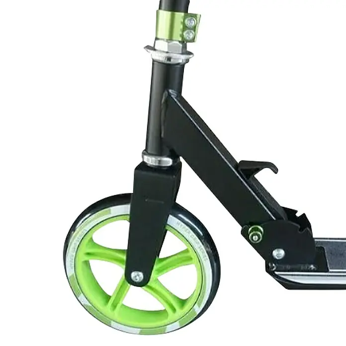 Dječji romobil Legoni Energy 180 - Zeleno-crne boje, Opteretivost: 100 kg, Promjer kotača: 180 mm - Detaljan prikaz