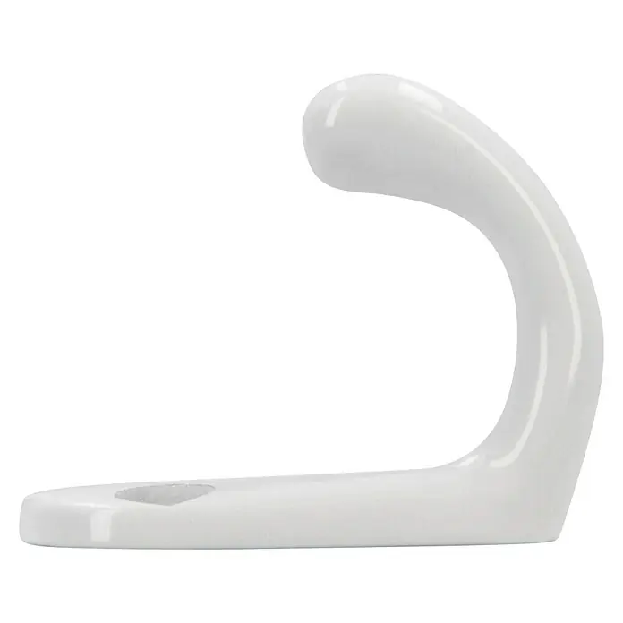 Siro Garderobenhaken 1133/PB1 - L x B x H: 20 x 41 x 33 mm, Anzahl Haken: 1 Stk. - Rechte Seitenansicht