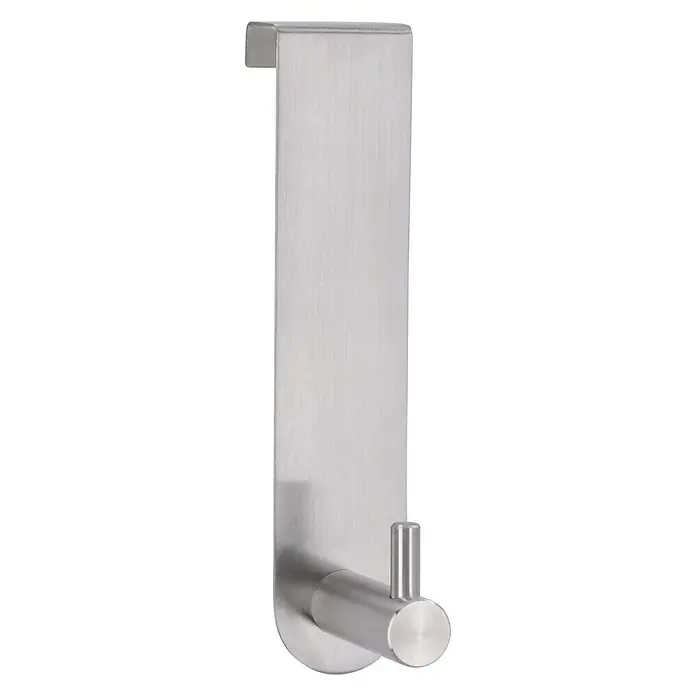 Siro Garderobenhaken 1983-135N1V1E - L x B x H: 135 x 30 x 41 mm, Anzahl Haken: 1 Stk. - Diagonale Ansicht