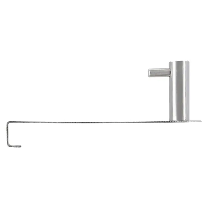Siro Garderobenhaken 1983-135N1V1E - L x B x H: 135 x 30 x 41 mm, Anzahl Haken: 1 Stk. - Rechte Seitenansicht
