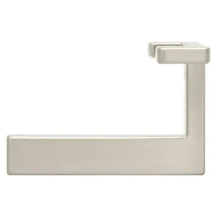 Siro Garderobenhaken - L x B x H: 70 x 61 x 40 mm, Anzahl Haken: 1 Stk., Edelstahl - Rechte Seitenansicht
