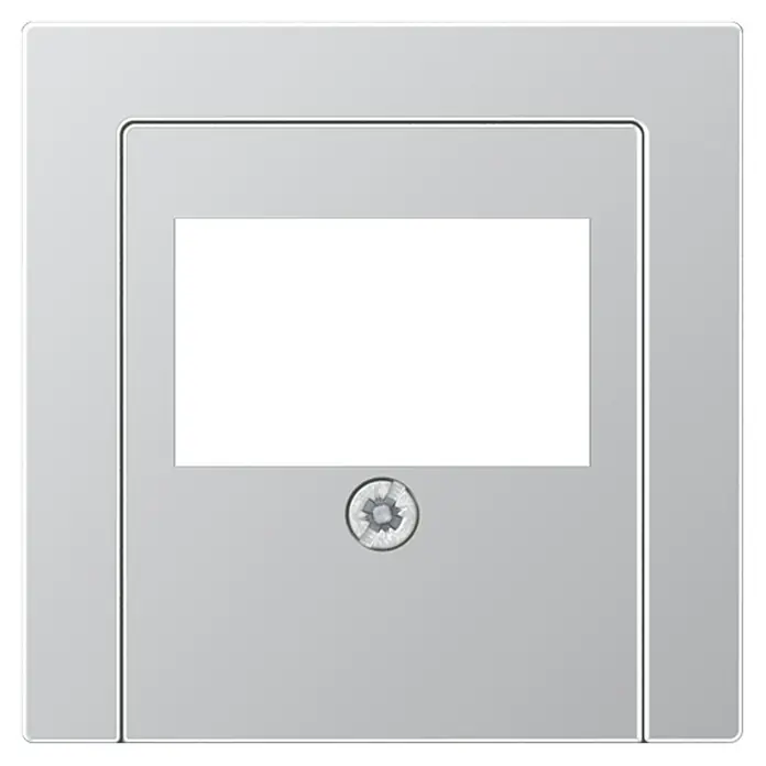 Jung TAE-Abdeckung - Aluminium, Kunststoff, Unterputz - Vorderansicht