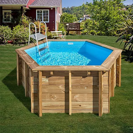 Gre  Piscina de madera Lili 2 + instalación