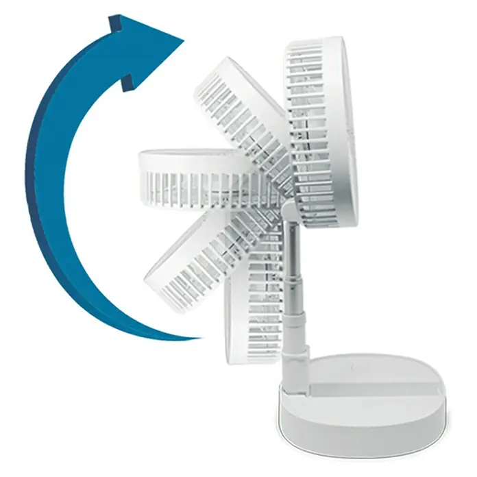 Starlyf Ventilator Foldable Fan - Weiß, Durchmesser: 21 cm - Skizze