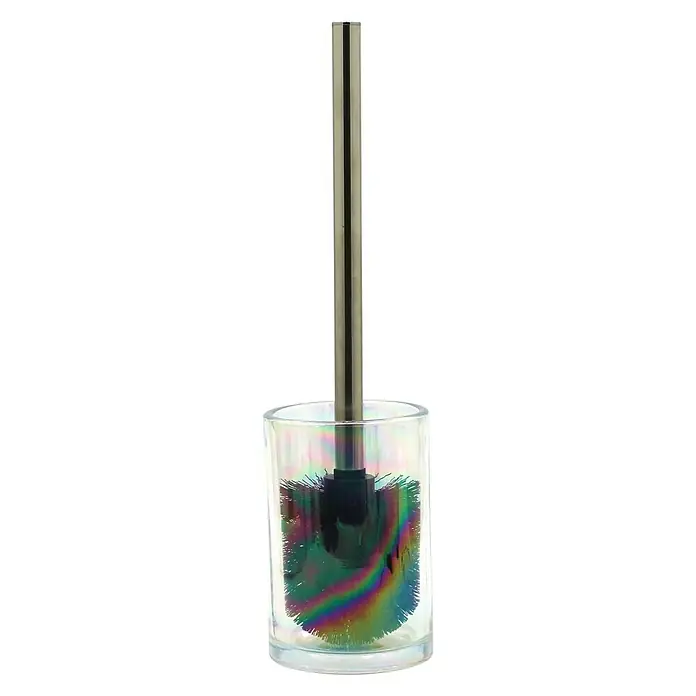 Aquasanit Opal Escobillero de suelo - Vidrio, Transparente - Vista frontal