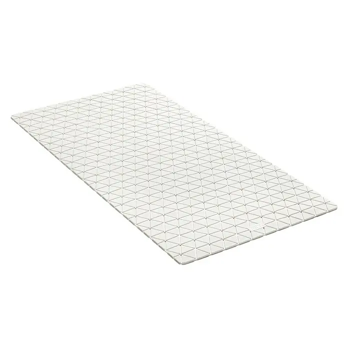 Tatay Alfombra antideslizante Diamond SBS - 72 x 36 cm, Blanco - Vista angular