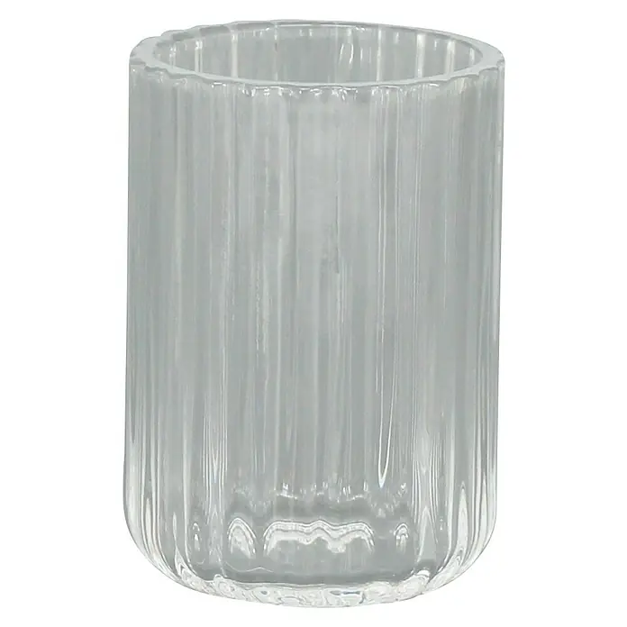 Aquasanit Retro Vaso de encimera - Vidrio, Transparente - Vista frontal